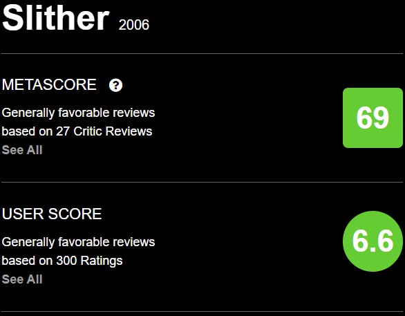 Slither - Metacritic